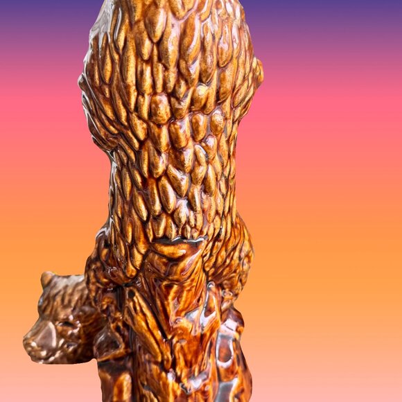 1968 Ezra Brooks "Sippin' Whiskey" grizzly bear decanter - Picture 3 of 6